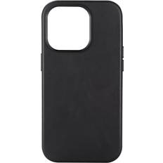 Essentials Mobilcovers Essentials iPhone 14 Pro Leather Mag back cover, Black