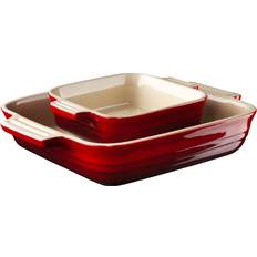 Le Creuset Flata tallrikar Le Creuset Signature Uunivuokasetti 23 x 13 cm Cerise