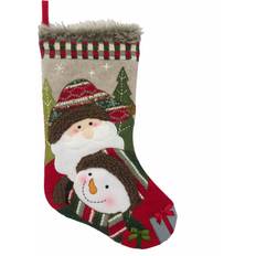 Cheap Stockings Santa Tartan Stocking