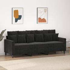vidaXL sammet Soffa 3-sits