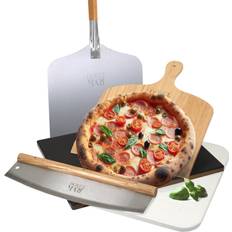 Dolce Mare Pizzastein Set Ustensile de Cuisine