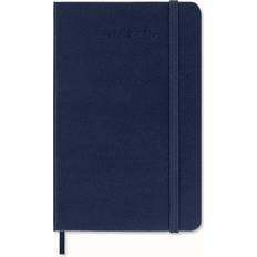 Moleskine Calendriers Moleskine Agenda Civil Semainier De Poche Couverture Rigide Bleu Saphir 9 x 14 cm