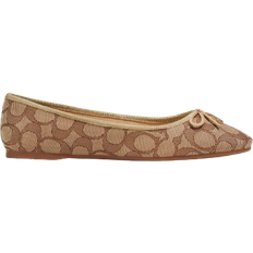 Slip-On Ballerinas Coach Alina - Khaki/Saddle