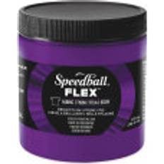 Arts & Crafts Speedball Flex Screen Printing Fabric Ink Bright Plum, 8 oz