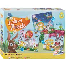 Jigsaw puzzle Easter 3in1 Golv