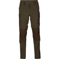 Hunting Clothing Seeland Birch Zip-Off Hose Walking trousers 60, green/brown