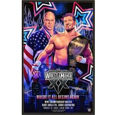 Multicolored Posters Fanatics Authentic XX Eddie Guerrero vs. Kurt Angle Bartlett Poster