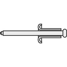 Blindnieten reduziert Toolcraft Blindniete Ø x L 5 mm x 10 m