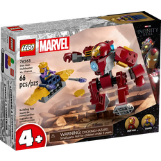 Iron Man Spielzeuge LEGO Marvel Iron Man Hulkbuster vs Thanos 76263