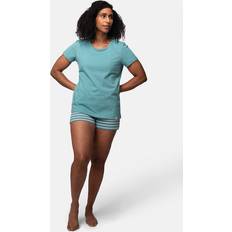 Organic Fabric - Women Sleepwear greenjama Damen T-Shirt aus Single Jersey, GOTS-zertifiziert Topaz