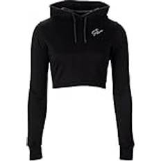 Gorilla Wear Woman Jumpers Gorilla Wear Pixley Crop Top Hoodie - Black