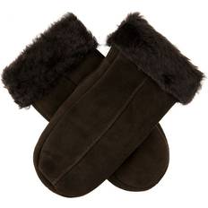 Braun - Damen Fäustlinge Dents Women's Sheepskin Mittens In Brown Brown