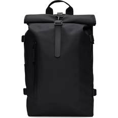 Unisex - Vanntett Vesker Rains Rolltop Rucksack Large - Black