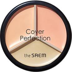 Multicolore Anticernes The Saem Cache-cernes triple pot Cover Perfection 4.5g*3 03. Multi