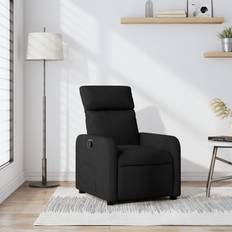 VidaXL Reclinerfåtöljer vidaXL Reclinerfåtölj Svart Tyg Fåtölj