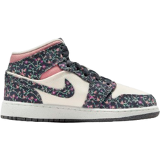 Nike Air Jordan 1 Mid SE GS - Anthracite/Sail/Red Stardust/Anthracite