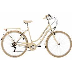 City Bikes reduziert KS Cycling Casino 28 Inch - Beige Damenfahrrad