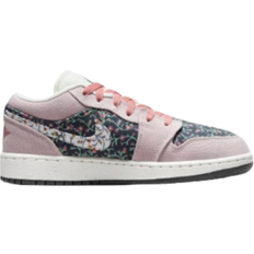 Platinum se NIKE Air Jordan 1 Low SE GS -Platinum Violet/Anthracite/Red Stardust/Sail