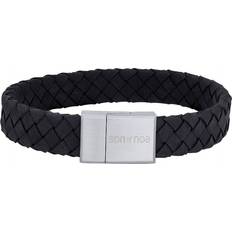 Nordahl Andersen Son of Noa Bracelet - Silver/Black