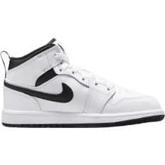 Nike Jordan 1 Mid PS - White/Black