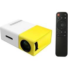 Projektorer Other Fw1S Yg300 Projecteur Led 1080P Machine Avec Usb Hdmi Av Micro Sd Port Mini Télécommande de Poche H03F97