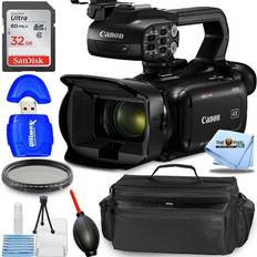 Camcorders Canon Canon XA60 Professional UHD 4K Camcorder PAL 5733C002 8PC Accessory Bundle