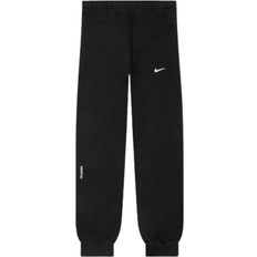 Donna - Tinta unita Pantaloni Nike Nocta Fleece Pants - Black/White