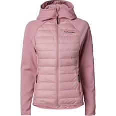 Peak performance hybrid hood Peak Performance Hybrid Hood Down Jacket - Bitter Root