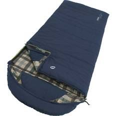 Outwell Sacchi a pelo Outwell Sacco A Pelo Camper Lux Right Zip +0C Blu Scuro