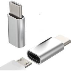 Usb c micro usb kabel Nordic MIUSB-C Micro USB - USB C Adapter F-M