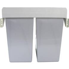 Kukoo Soft Close Pull Out Waste Bin 2-pack 45L