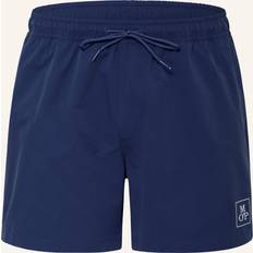 Marc O'Polo Badetøj Marc O'Polo Essentials Badeshorts - Navy/Hvid