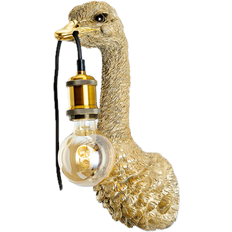 WERNS Lamp Ostrich Baby Franz Josef Gold Wall light