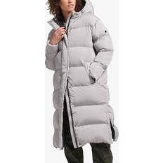 Superdry Hooded Longline Puffer Coat