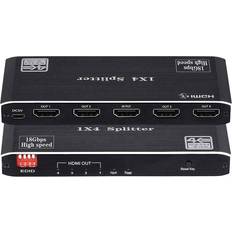 Kabler Nordic SGM-153 2.0 HDMI - 4xHDMI Splitter F-F