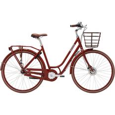 28" - Cykelkurve - Dame - Fodbremse Standardcykler Norden Ellen 2024 - Ruby Red