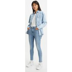 Levi's Jean 721 Taille Haute Skinny - Bleu/Light Indigo Worn