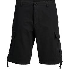 Jack & Jones Shorts Jack & Jones Regular Fit Cargo Shorts Schwarz