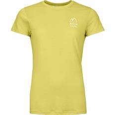 Gul - Merinould T-shirts Ortovox Cool Tec Mountain Duo T-Shirt - Gul