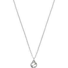 Gucci Halskæder Gucci Interlocking Pendant Necklace - Silver