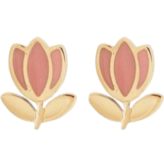 Edblad Tulip Studs - Gold/Pink