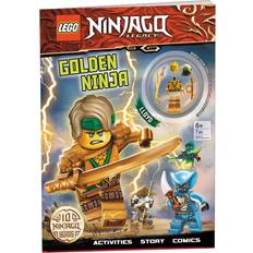 LEGO® NINJAGO®: Golden Ninja Activity Book (with Lloyd minifigure) (Geheftet)