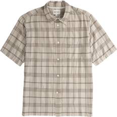 Norse Projects Tøj Norse Projects Ivan Textured Check Shirt Oatmeal