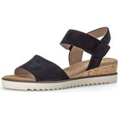 Gabor Komfort Sandalen blau Comfort Keilsandalette 42.750.36