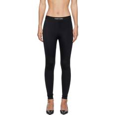 Bekleidung Tom Ford Black Intarsia Leggings LB999 Black