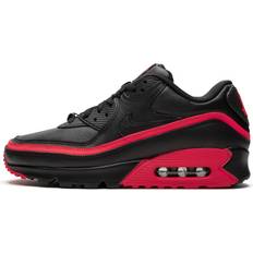 Nike Tiempo Scarpe Nike Undefeated x Air Max 90 Black Solar Red - Men's