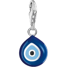 Multicolour Charms & Pendants Thomas Sabo Nazar's Eye Charm Pendant - Silver/Multicolour