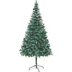 Julgranar på rea vidaXL Cones Green Julgran 210cm