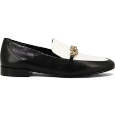 Schnürung Loafers Tory Burch Jessa Loafer Gardenia/Perfect Black