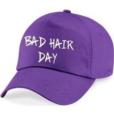 Purple Caps 60 Second Makeover Bad Hair Day Baseball Cap Purple One